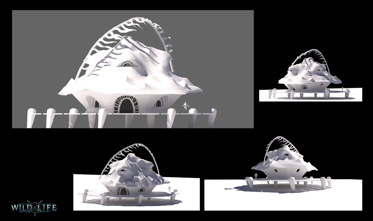 Heuvel_Michiel's tweet photo. Concept art for the 'Wild Life' project - now on Patreon!  #conceptart #gamedevelopment #gamedev #photoshop #blender https://t.co/o99prvur7f