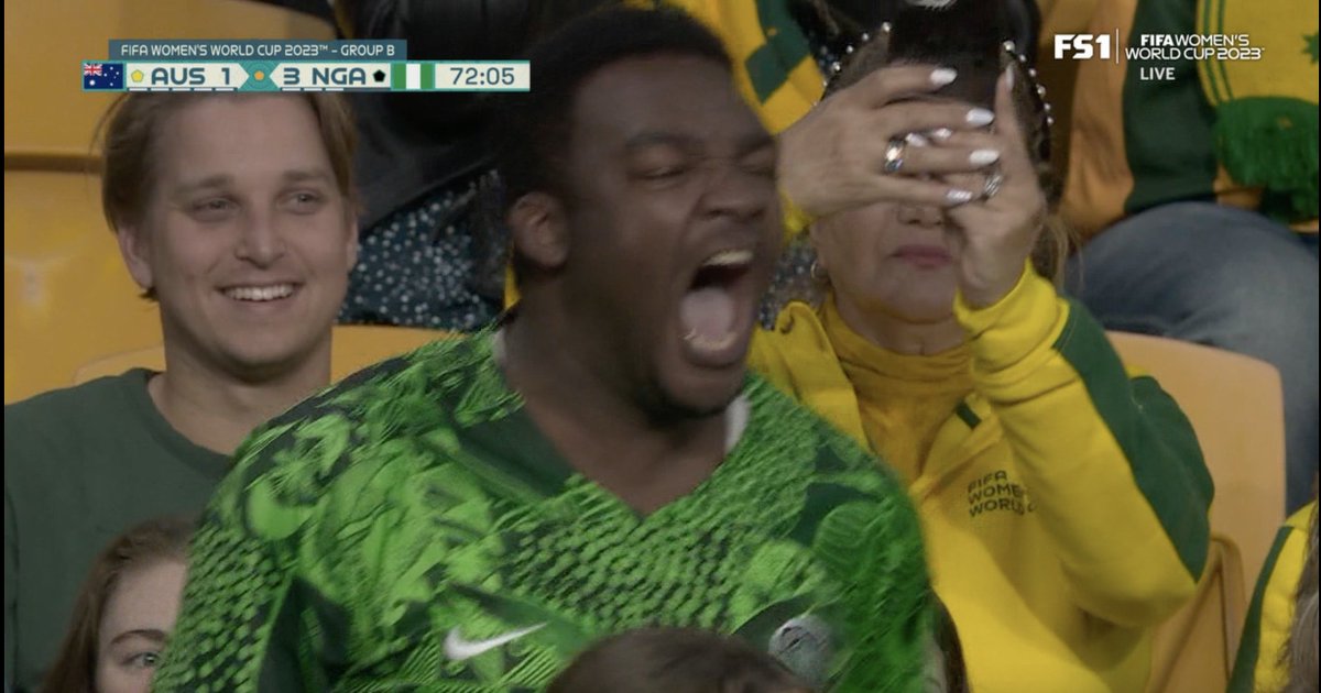 Australia 1 Nigeria 3  (72')