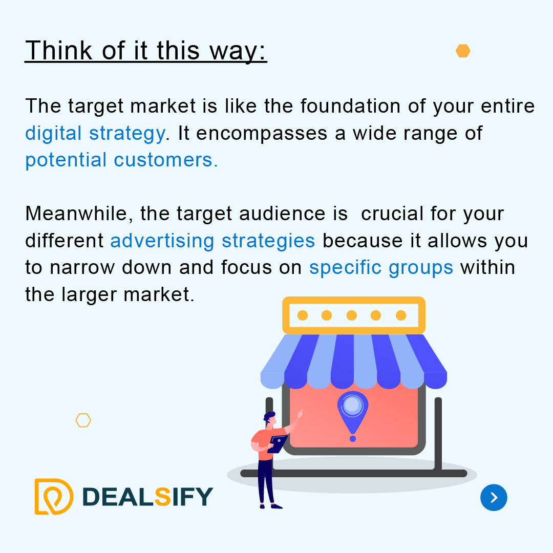 dealsify's tweet photo. Target Market Vs Target Audience🔥
If you don't know what the target audience is? Watch the video here: https://t.co/WDYQcrFbA6
#MarketingStrategy #MarketingDigital #targetaudience #targetmarket #BusinessGrowth #dealsify #twittercontent https://t.co/5dbEIwteiM