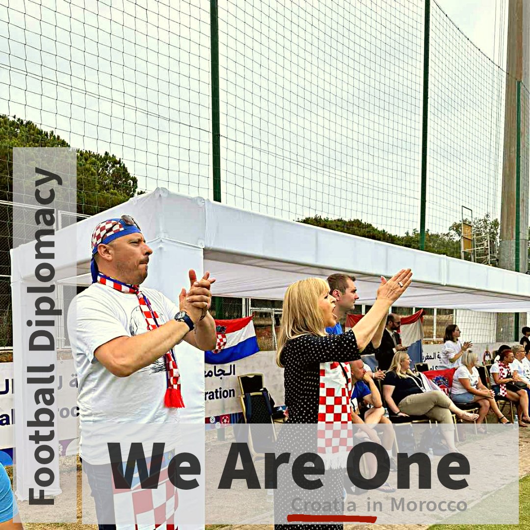 croembmorocco's tweet photo. Dečki 🇭🇷 Your performance was a testament to your unwavering spirit, unrelenting resolve, and incredible skill. Congratulations on a fantastic game, and we can't wait to see what you'll achieve next for third place. Congratulations to French team on victory in the semi final. https://t.co/MLALulH24r