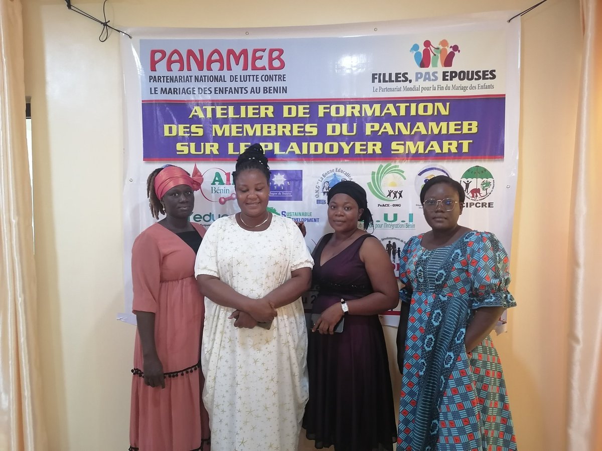 The <a href="/ChildrensLife_/">Fondation CHILDREN'S LIFE</a> participe à l'Atelier de Formation des membres du Partenariat National de lutte contre le Mariage des Enfants au Bénin (PANAMEB) sur plaidoyer budgetaire
l'hôtel PRINCESSE Bohicon.
<a href="/GirlsNotBrides/">Girls Not Brides</a>
<a href="/AncefaRegional/">ANCEFA</a>
<a href="/BatongaFdn/">Batonga Foundation</a> 
<a href="/EducoBenin/">Educo Bénin</a>
<a href="/CipcreB/">CIPCRE-Bénin</a>
<a href="/EmmaPearce2/">Emma Pearce</a>