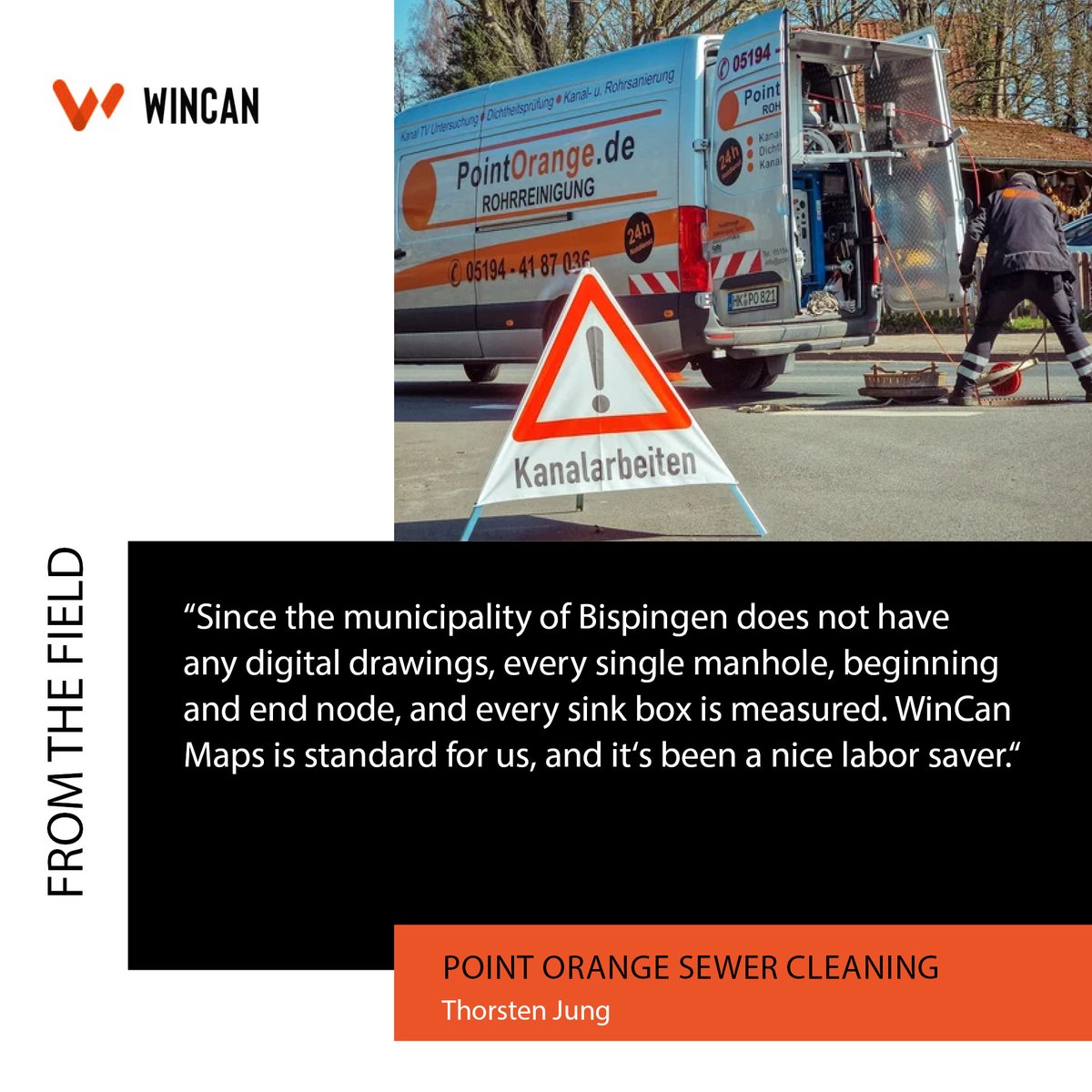 Equipped with WinCan's 3D visualization tools, Point Orange was able to tackle the unique geographical challenges that came with the Bispingen reigon of Germany. Get in touch with our team to learn how WinCan can help your team. hubs.ly/Q01YJ8_P0
#SewerInspection #3D