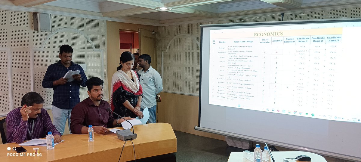 DHE_Odisha's tweet image. Counselling for the posting of OPSC selected candidate for Asst Professor - Stage 1 in English &amp;amp; Economics has been conducted today.
#OPSC #AsstProfessor 
@CMO_Odisha @AtanuMLA @aravind_od_ias