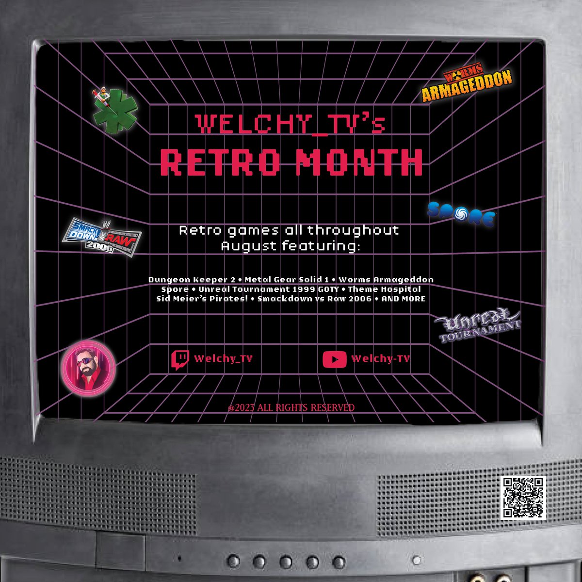 welchy_tv's tweet photo. August is retro month across my #YT and #Twitch (yes Twitch streams shall return in August too). Cannot wait to play a ton of older games which I spent my childhood/teens playing. 

#retromonth #content #ytgaming #streamer #contentcreator #oldschool #retrogames https://t.co/u0c3znyLsX
