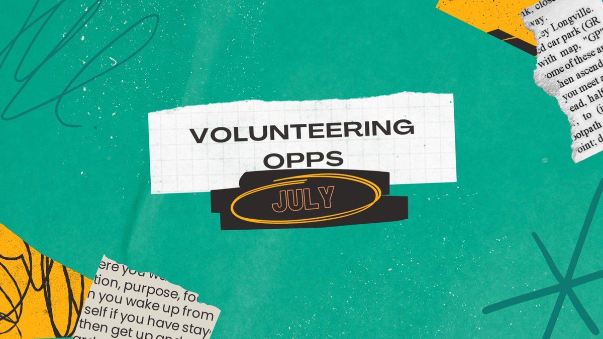 SmileyNews's tweet photo. ❤️ Looking for an easy way to give back that doesn't drain your time, energy or money?
In July's volunteering opportunities we list some top #MicroVolunteering roles.
Here are just a few superb charities advertising low-commitment volunteer roles. 🧵
https://t.co/cq0tbprmuy https://t.co/02WvI8A5Ek