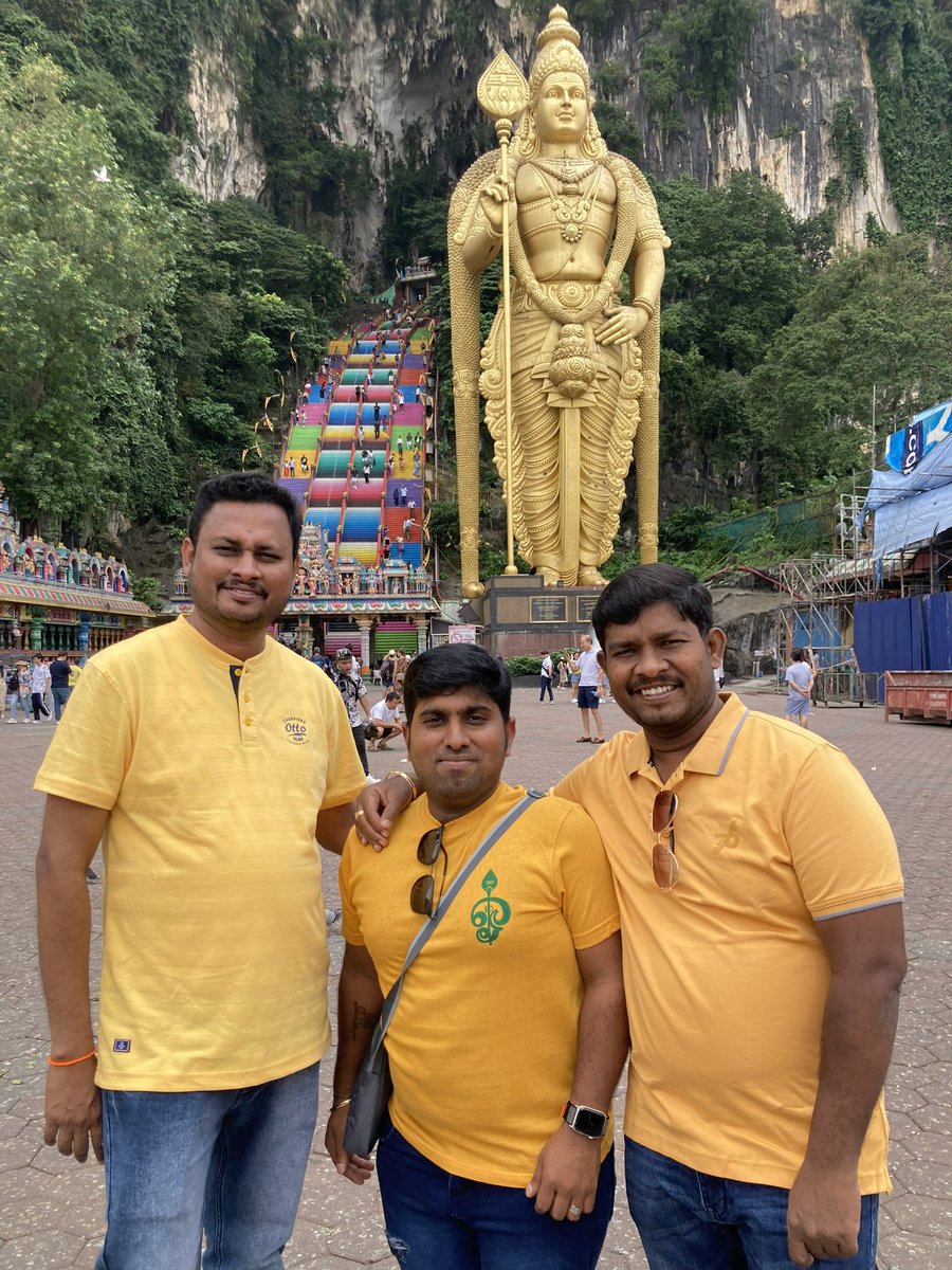 5_enterprises's tweet photo. Trip to Malaysia today site seeing #durairaj #Suganthi #Ajay #Sanjay #sudha #Srinivasan #Rex #Dinesh #Sukumar #durgadevi https://t.co/KfaMfFm5TV