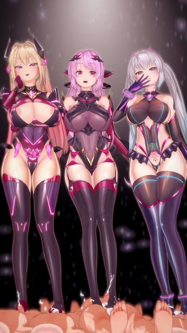 堕ちたヒロイン達の戯れ 