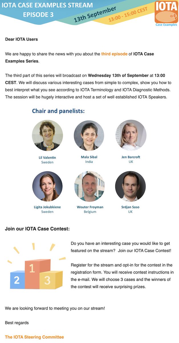 Dear IOTA Users

Join us in September on IOTA Case Examples Stream! 

Click the link below to see the details and register. 

gbiomed.kuleuven.be/english/resear…