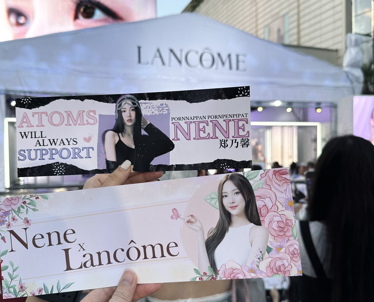 highcloudent's tweet photo. แอดมินมารอพี่เน่ค้าบบบบ 
 #LancomeXNene #เนเน่ https://t.co/pr2ADKZAed
