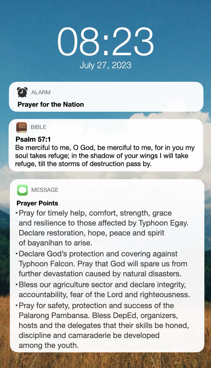 As we pray tonight, claim God’s protection, peace, and provision upon our nation.

#PrayUnceasingly
#BeatCOVID19 
#BangonPilipinas