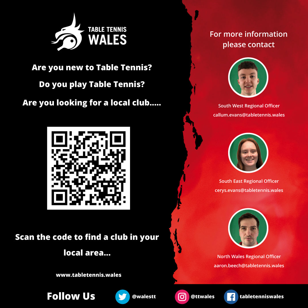 Table Tennis Wales tweet media
