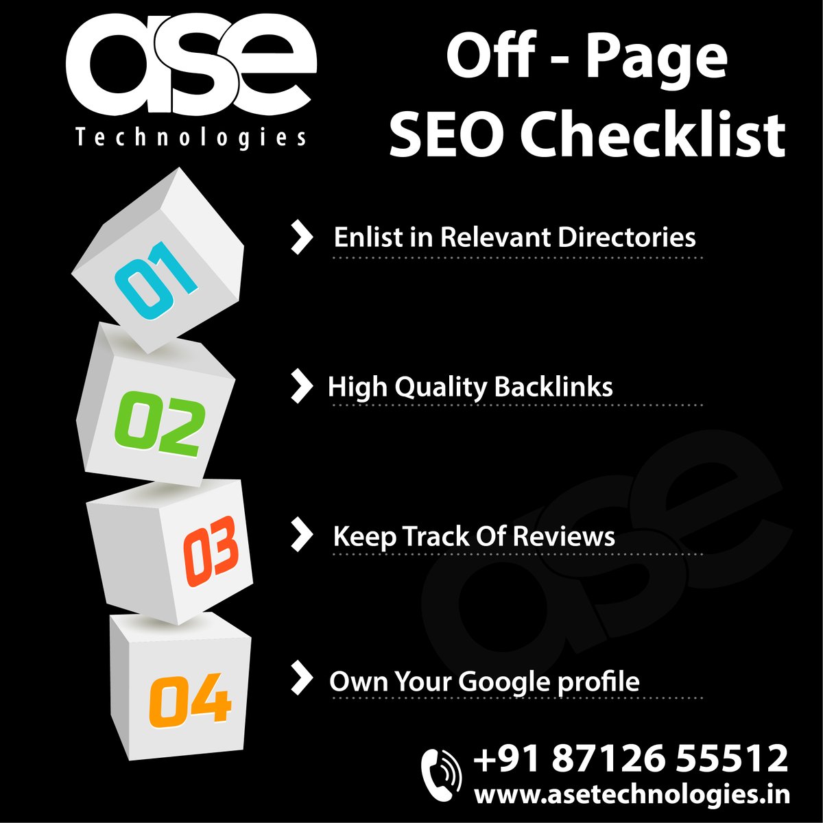 AseTechnologies's tweet photo. Improve your off-page SEO with this comprehensive checklist.
CALL US:+918712655512
VISIT US: https://t.co/cUkZzRSn7Q
#asetechnologies #digitalmarketing #OffPageSEOTechniques #OffPageSEOStrategies #OffPageSEOChecklist #OffPageSEOServices #OffPageSEOOptimization #OffPageSEORanking https://t.co/bs6afh7FPr