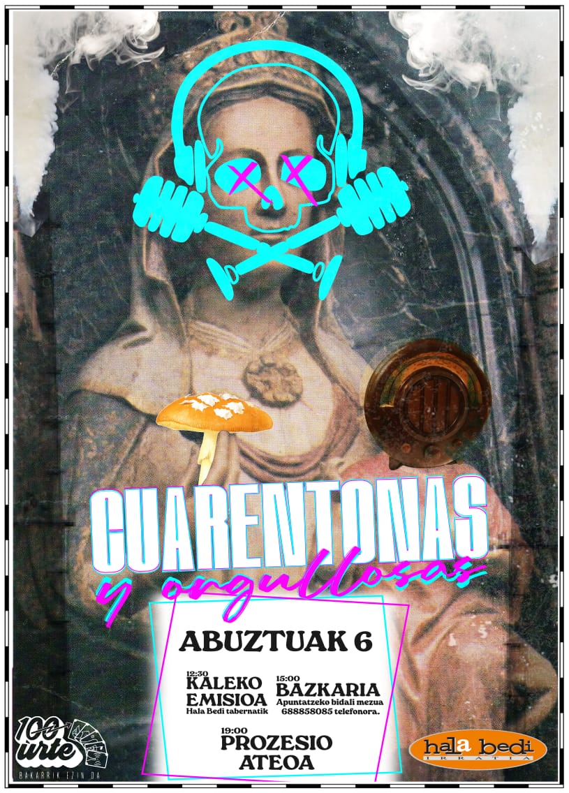 🎶 Feliz,feliz en tu día amiguitx que 𝑫𝑰𝑶𝑺 𝒏𝒐 𝒕𝒆 𝒃𝒆𝒏𝒅𝒊𝒈𝒂...🎶

📻🎧 <a href="/halabedi/">Hala Bedi</a>.k 40 urte betetzen ditu primas!

𝗔𝗯𝘂𝘇𝘁𝘂𝗮𝗸 𝟲𝗮𝗻 𝗲𝘁𝗼𝗿𝗿𝗶 𝗴𝘂𝗿𝗲𝗸𝗶𝗻 𝗼𝘀𝗽𝗮𝘁𝘇𝗲𝗿𝗮.

🍝 Bazkarira apuntatzeko: 688858085

💯 𝐮𝐫𝐭𝐞, 𝐛𝐚𝐤𝐚𝐫𝐫𝐢𝐤 𝐞𝐳𝐢𝐧 𝐝𝐚!
