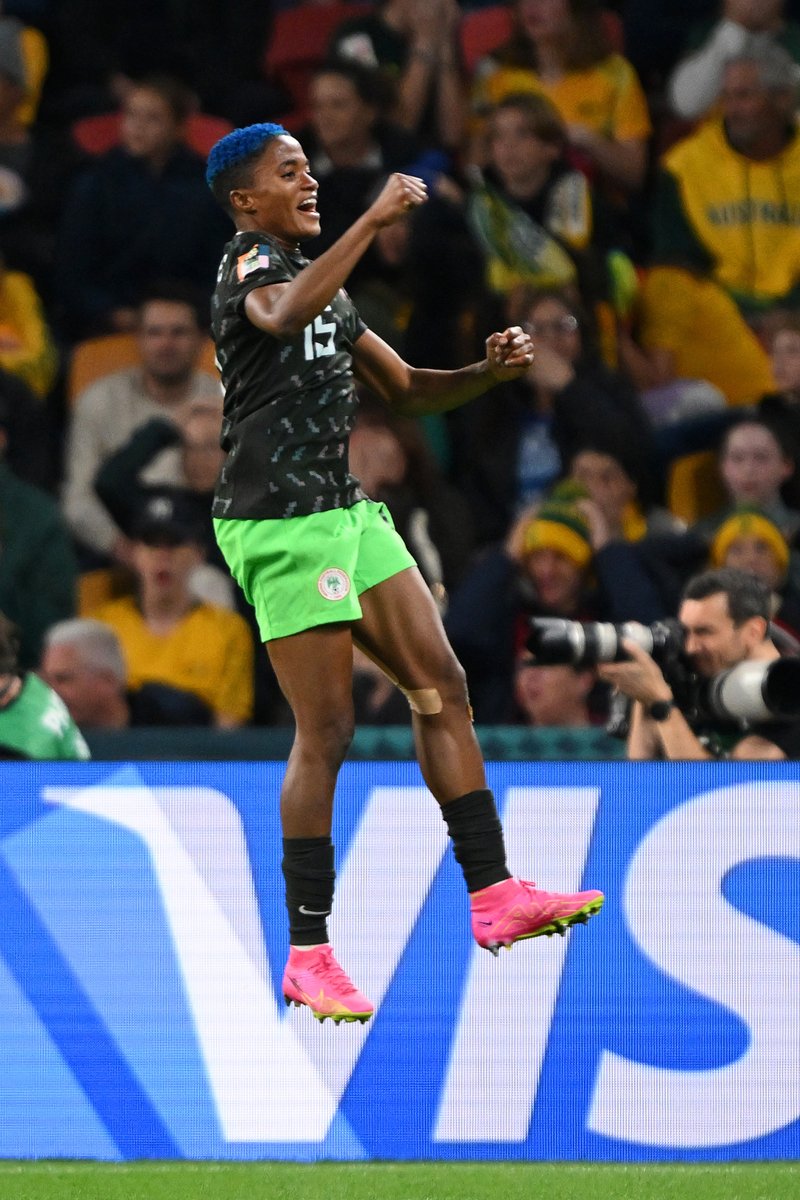 FOXSoccer's tweet photo. THE SUPER FALCONS ARE SOARING 🇳🇬 https://t.co/OQYkXv8SDj