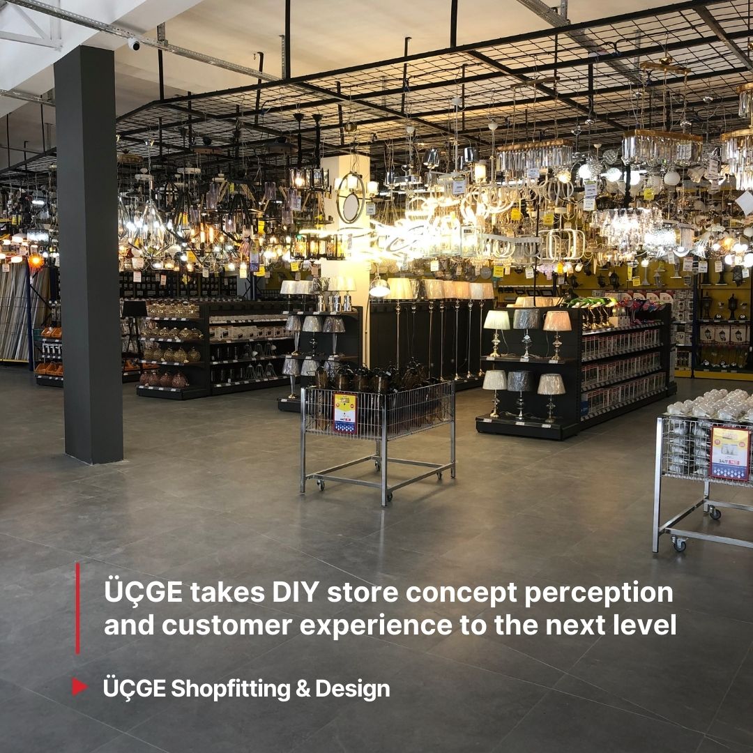 ucgeint's tweet photo. ÜÇGE carries the concept perception and customer experience expected from a DIY store to the next level with its functional products.

#ÜÇGE #Shopfitting #Design #ShopEquipment #Retail #Store #Project #Display #Shopping #Functional #Experience #Innovative #DIY https://t.co/bRrDwSYg82