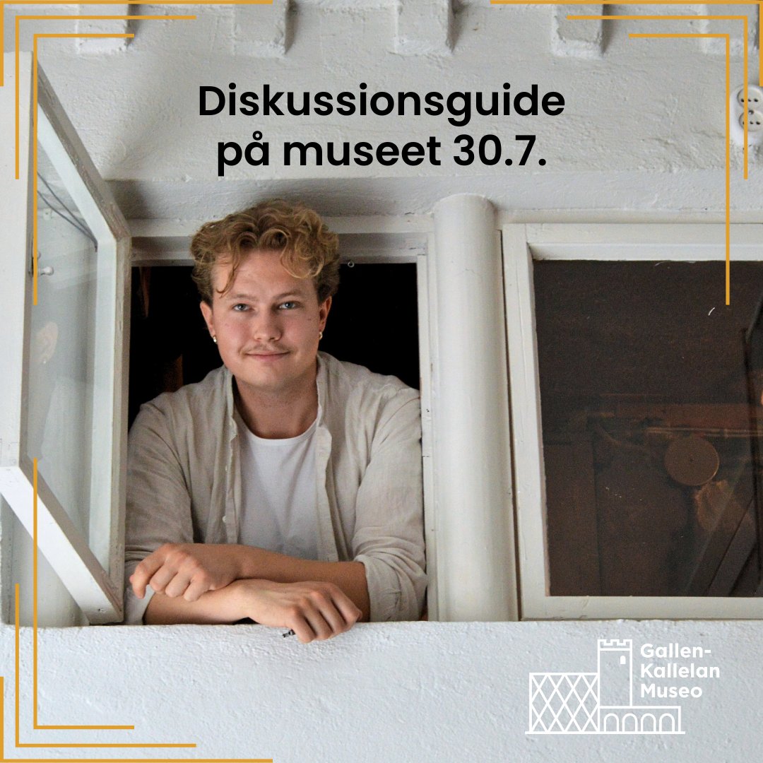 Våra svenskspråkiga vänner! Diskussionsguide Valter står återigen till tjänst söndagen 30.7. kl. 14 - 16, och svarar gärna på både stora och små frågor. Välkomna!