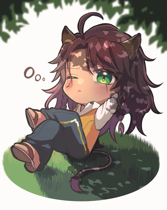 レオナさん誕生日だから過去絵貼っちゃお 