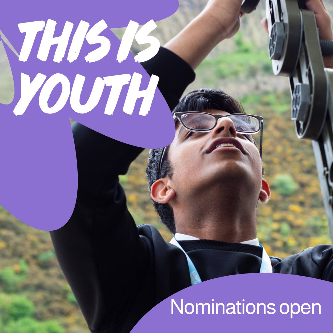 DofECentral's tweet photo. It’s time for some brilliant stories to be heard with This is Youth!
You can nominate DofE participants and recent Award holders in six categories, and there are two categories for the amazing adults who support them.

Find out more here: https://t.co/5FM6p3Xc7d https://t.co/hw8i6reTRx
