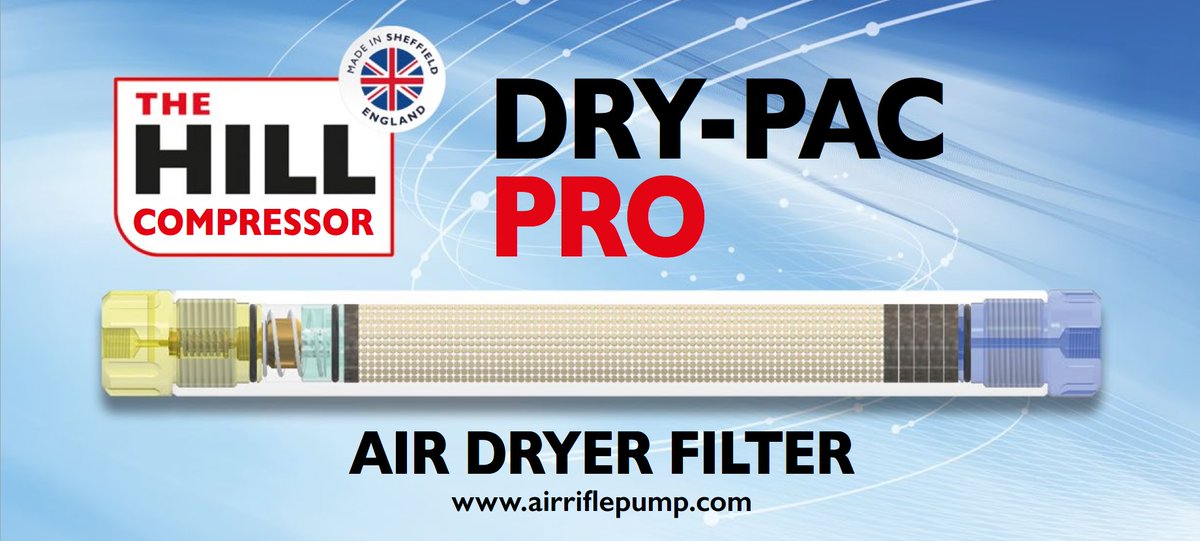 If you are an existing EC-3000 owner don't forget about our Dry-Pac Pro Air Dryer Filter for the ultimate in moisture protection for your gun and cylinders, order yours today here with free UK delivery:
airriflepump.com/acatalog/Hill-…
