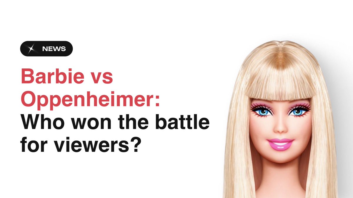 mostfan_'s tweet photo. ππ€ #Barbie vs #Oppenheimer: Who won the battle for viewers?
"Barbie" grossed $337 million worldwide in its debut weekend, and "Oppenheimer" has a worldwide total of $174 million.
π Stay on top of the trends with #MostFan!
https://t.co/nsnFutyKE5 https://t.co/OWmqn329lZ
