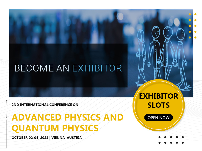 Natashamelvoin's tweet photo. Great news! 
Exhibitor slots are now open for our "2nd International Conference on Advanced Physics and Quantum Physics"!

To know more about the exhibitors' details, visit our website: https://t.co/WRH66iLyXF

#businessgrowth #networkingevent #physicsconference #quantumphysics https://t.co/nZQNFfsLri