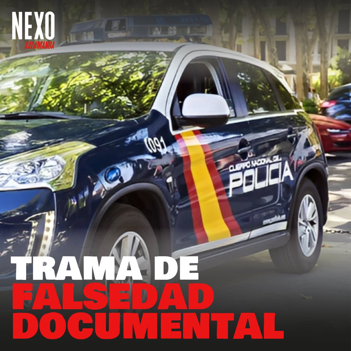 Trama de falsedad documental en Salamanca y Ávila
Artículo completo👇🏻
nexonoticias.es/cinco-personas…

#NexoNoticias #Actualidad #Noticias #DiarioDigital #CastillayLeón #Información #Periodismo #Progresista #Salamanca #Ávila #FalsedadDocumental #Trama #Criminal #Falsificación #Abogado