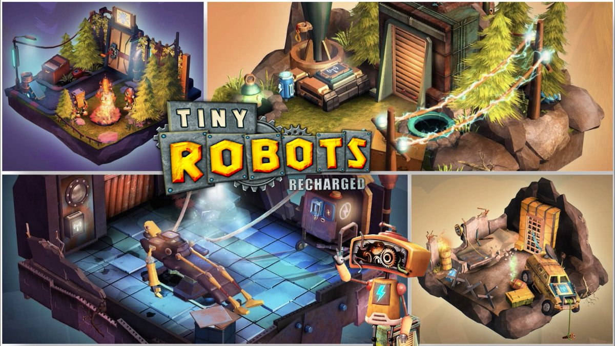 CoolAM13's tweet image. Warning: Don’t Miss Out on Tiny Robots Recharged Gameplay
youtu.be/hP9vD-fuR-I
#tinyrobotsrecharged #tinyrobots #GAMEPLAY #aimg #SUBSCRIBE #fungame #relax #secretlaboratory #experiments #40levels #puzzles #impressive #art #visualeffects #amazingaudio #3DPuzzle