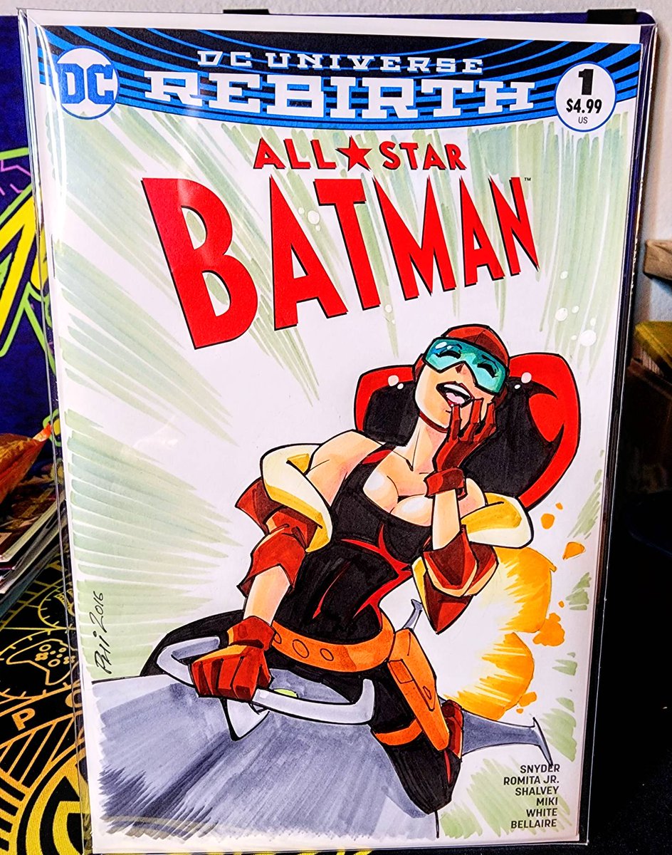 ReasonsImBroke's tweet photo. Awesome #RoxyRocket commission by #PhilipMoy 🚀
#DCComics #BTAS @TheAnimatedBat @Paul_Dini https://t.co/VyIimtEhg0