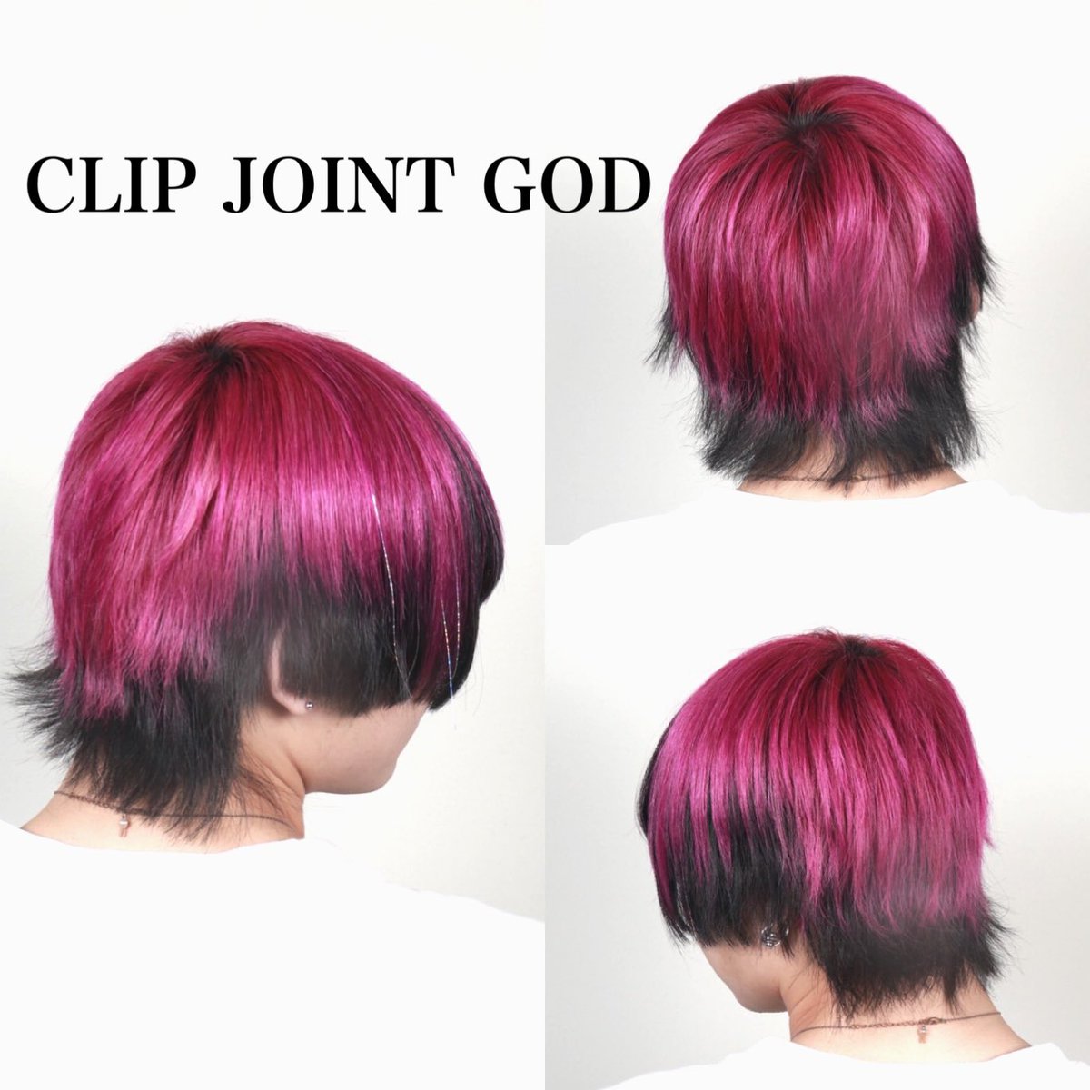 CLIP_JOINT_GOD's tweet photo. ピンクと黒！
今後薄くピンクになるように配合！

https://t.co/3vEHb4zrFR https://t.co/LarBI9hHSx