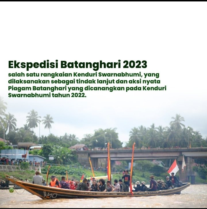petuvgas's tweet photo. Rangkaian Kenduri Swarnabumi, sebagai aksii nyata yang di Canangkan!!!

#EkspedisiBatanghari2023 https://t.co/YJ0wl4qrai