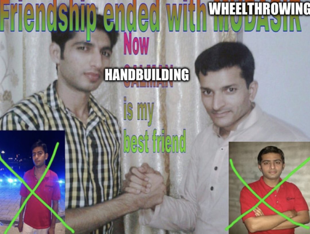 how my pottery class is going