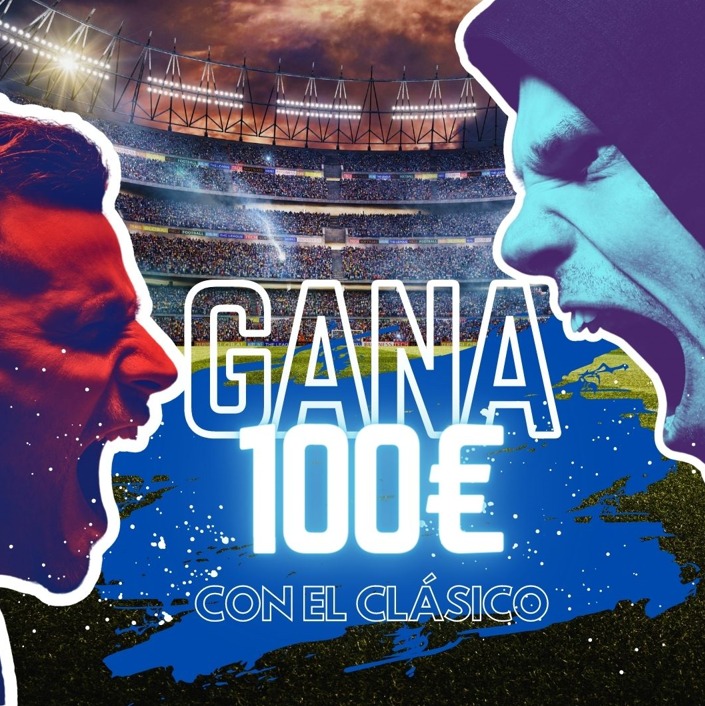 🎁 REGALAMOS 100€ POR EL CLÁSICO DEL SÁBADO 🫣

¿ Cómo participar en el sorteo?
🔹️ Síguenos, da ❤️ y RT
🔹️ Menciona a 2 amigos y comenta con el resultado correcto (cuantas veces quieras)

El ganador del sorteo se publicará el domingo a las 18h España!