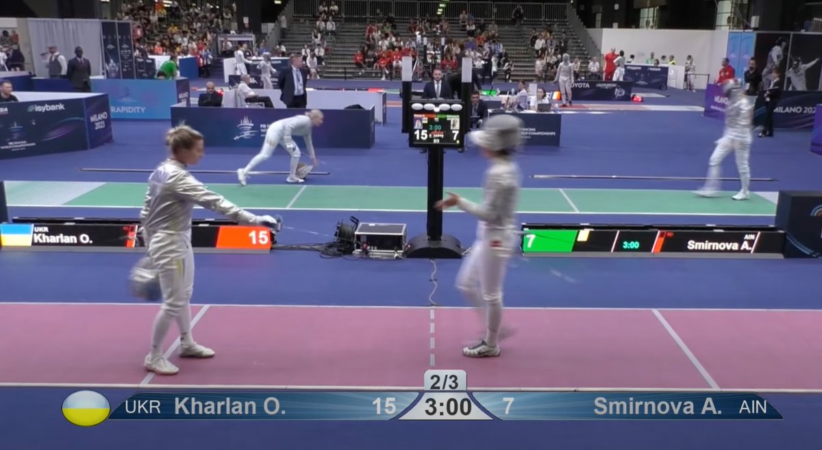 Such a disgrace. Ukrainian saber fencer Olga Kharlan was disqualified from the world championship after refusing to shake hands with a Russian fencer. 

Why make them shake hands? Where is any respect to the feelings of Ukrainian athletes, whose country is under attack?