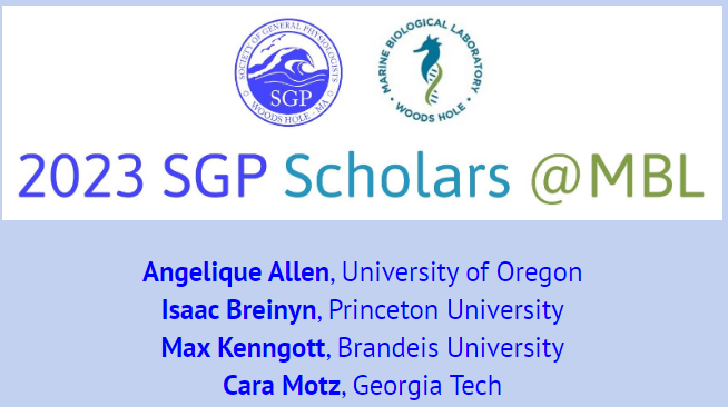 ZhuLABatGT's tweet photo. Congrats to Cara, SGP Scholar! https://t.co/wlF9rFbrGR