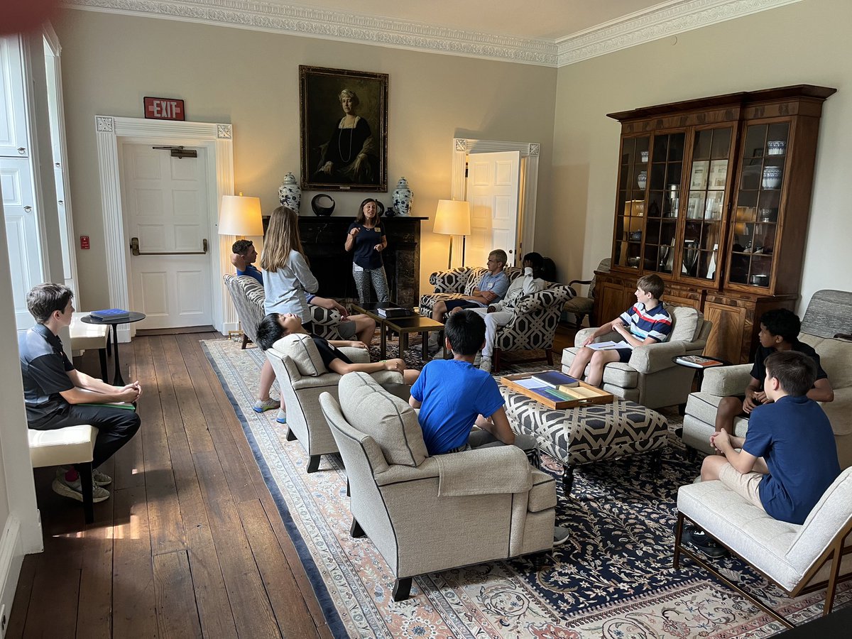 PrincetonAcadSH's tweet photo. Thank you to our friends @PDSPanthers for welcoming our Academy Prep cohort for a visit and tour! We were so grateful for the time you spent talking about the admission process & showing us around your beautiful campus! #PASHSummerPrograms https://t.co/h4n7SsRHYJ