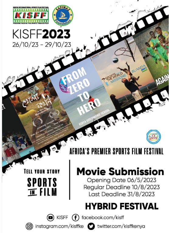 The Kenya International Sports Film Festival (KISFF) is the Premiere Sports Film Festival in Africa and was established in 2018 by its Chairman and Festival Director, former Kenya International Cricket and Tennis player, Mr. Aasif Karim.