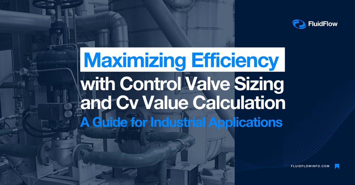 QPS_Peru's tweet image. El tamaño adecuado de la válvula de control es fundamental para garantizar un rendimiento óptimo y evitar caídas de presión innecesarias que pueden provocar ineficiencias y daños potenciales al equipo. 
buff.ly/3NXoetP
#FluidFlow #controlvalve #controlvalvesizing