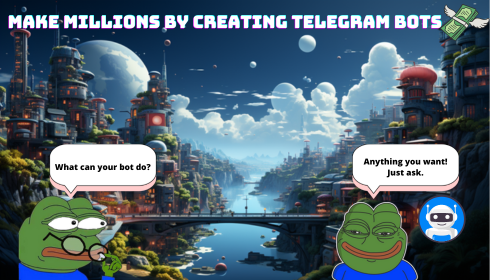the_smart_ape's tweet photo. While everyone is buying Telegram bot tokens, I am making big money by creating my own bots.🤖

Let me show you how you can create your own crypto Telegram bots without any coding skills!🔥

Mastering this skill can make you earn a lot of money in the coming weeks.💸

Secret🧵👇 https://t.co/cVNonq8vQM