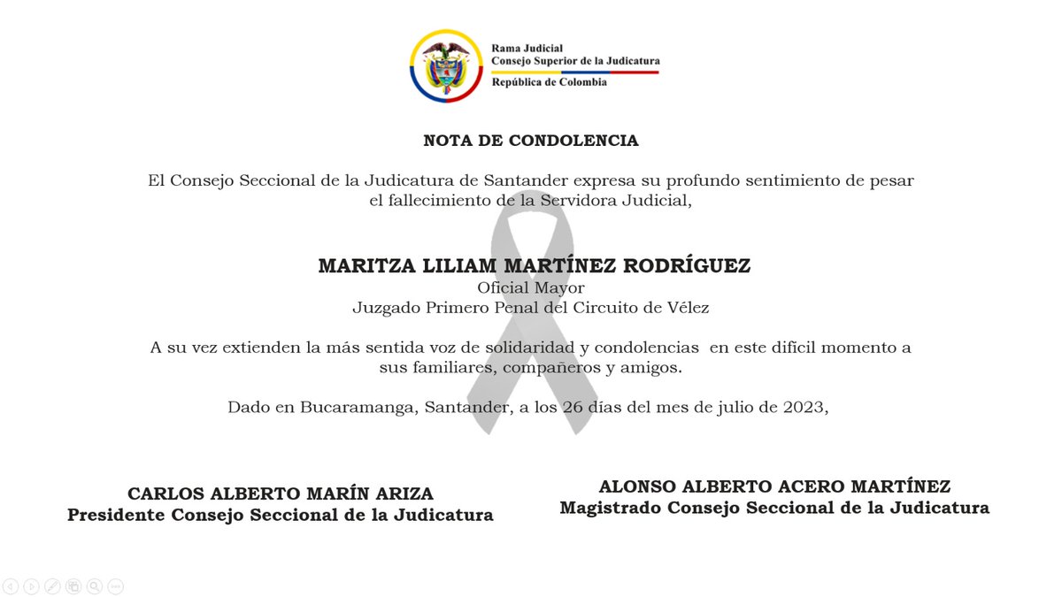 Consejo Seccional Santander tweet media