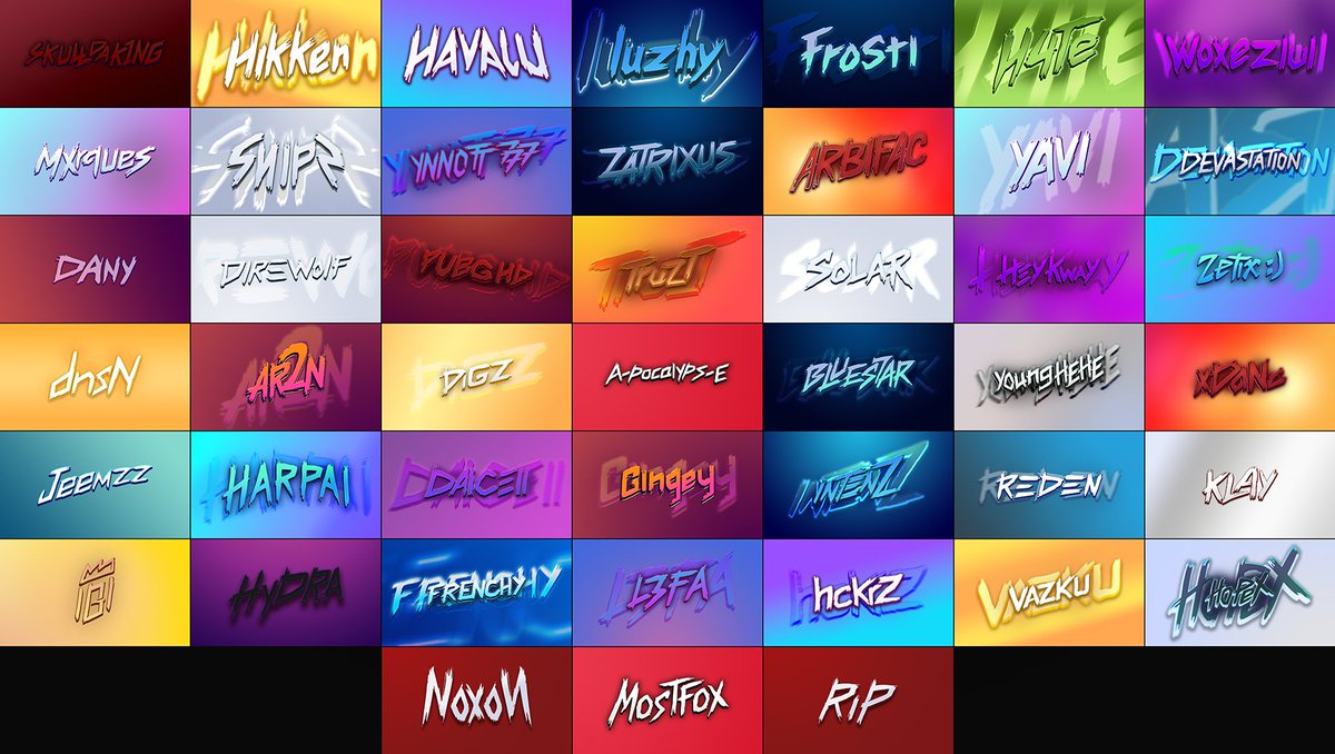 📍Hey everyone!📍

Will be running another names giveaway for a week🔥

1⃣ Make sure to follow <a href="/AnEEsOdesign/">AnEEsO</a> 👍
2⃣ Retweet the post and tag a friend so you get selected! 
#Giveaway