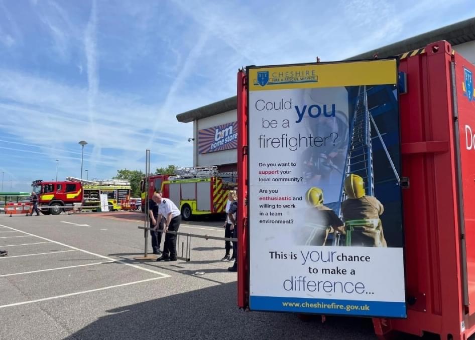Stockton Heath Fire Station tweet media