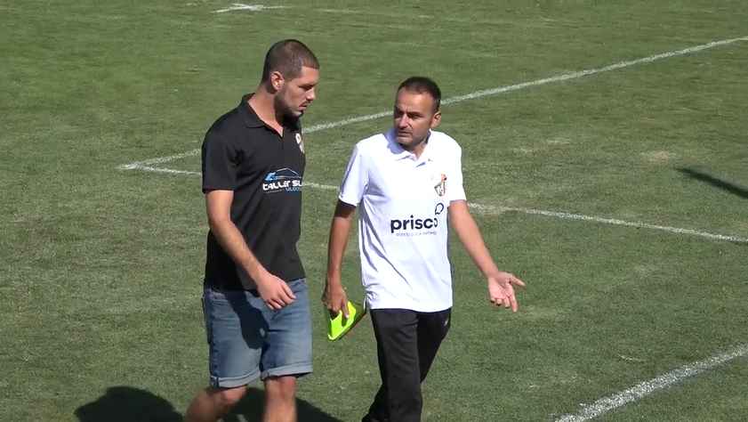 canal10emporda's tweet photo. Toni Murillo i Jordi Chavez 'Chavito' agafen les regnes del Viladamat https://t.co/uWfq3naA1o https://t.co/NnIFgV76h5