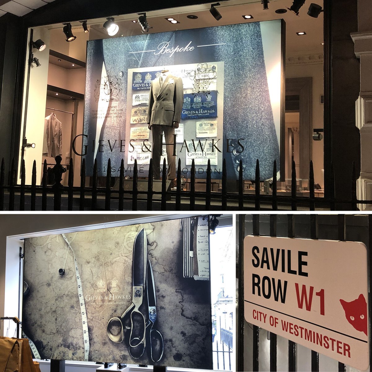 gwolfgraphics's tweet photo. TAILOR MADE GRAPHICS
Gieves &amp; Hawkes double sided Lightbox window display 3.2 x 2.2m
#gievesandhawkes #savilerow #greywolfgraphics #lightbox #print #graphics #design #events #banners #largeformat #shopfront #windowgraphics #londonevents #London #printing #bespoke https://t.co/hm6xQrsZMt