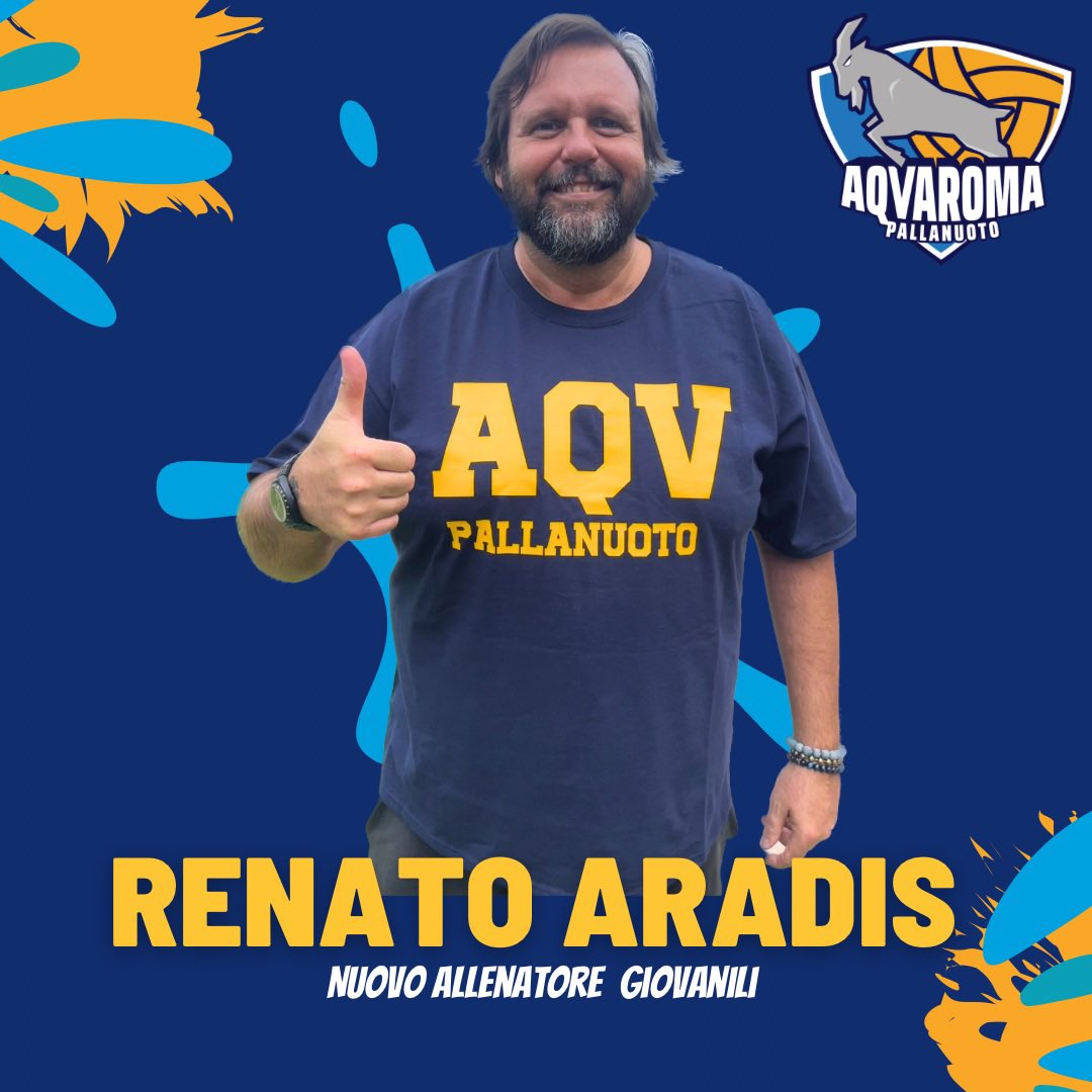 RENATO ARADIS NUOVO TECNICO u14 e u16B

Tutta la famiglia Aqvaroma è entusiasta e da il benvenuto al nuovo Coach!

#aqvaroma #pallanuoto #waterpolo #roma #vizilabda #poloaquatico #wasserball #vaterpolo #aqvaromapallanuoto #goat #duri  #practicemakesperfect #水球