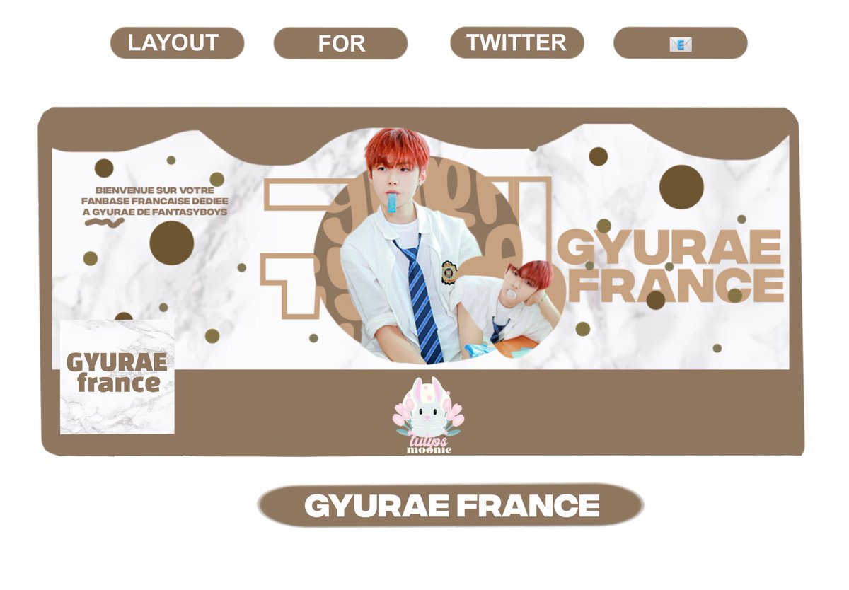 GyuraeFrance's tweet photo. LAYOUT • 27.07.2023

Nous vous présentons le premier layout officiel de Gyurae France !! Merci beaucoup à @TulipsMoonie pour la création de ce dernier 🥰 https://t.co/YhfwbVnJq7