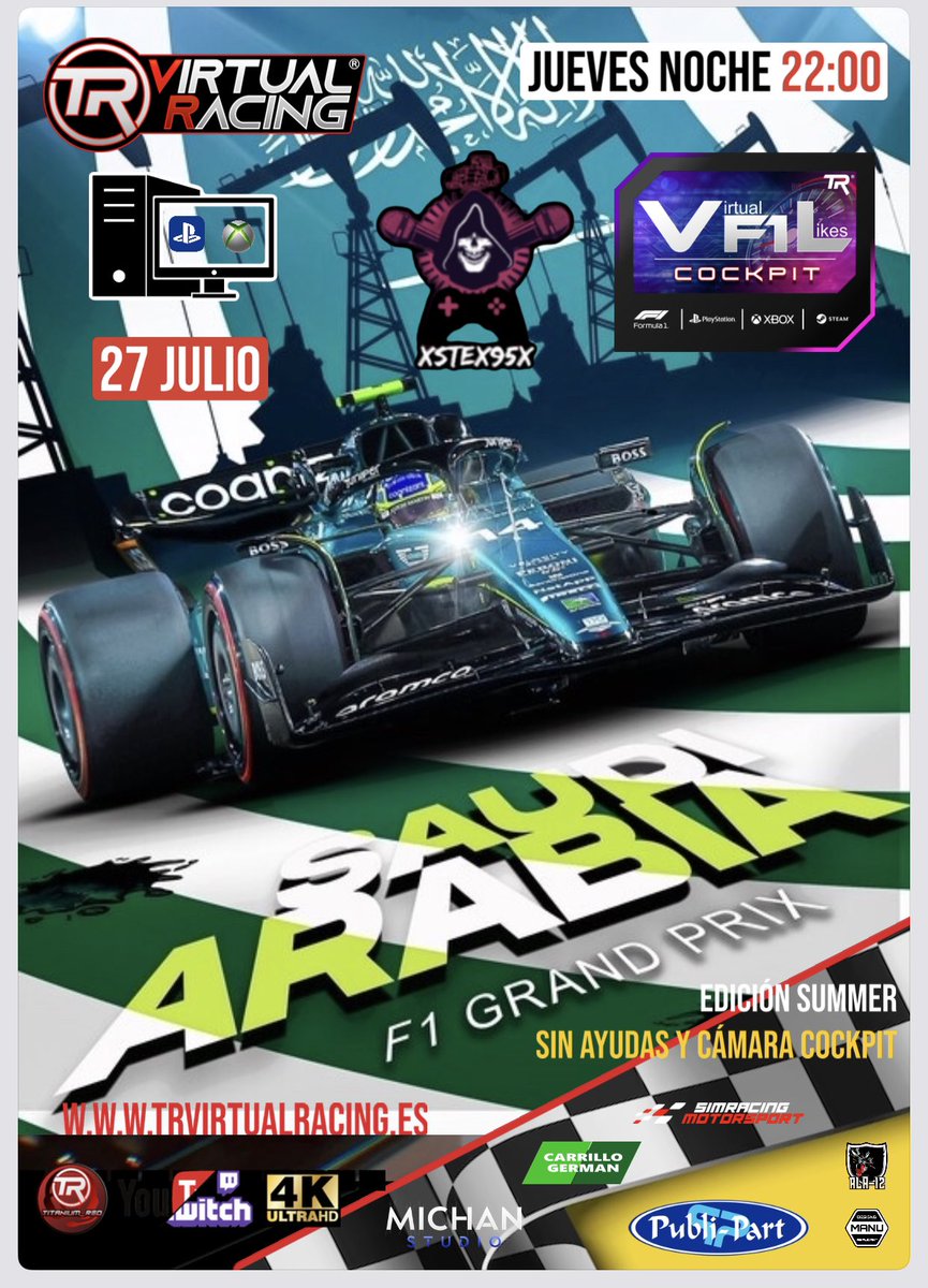 Vamos a por todas <a href="/F1Likes/">VirtualF1Likes</a>  <a href="/TRVirtualRacing/">Titanium Red Virtual Racing</a>