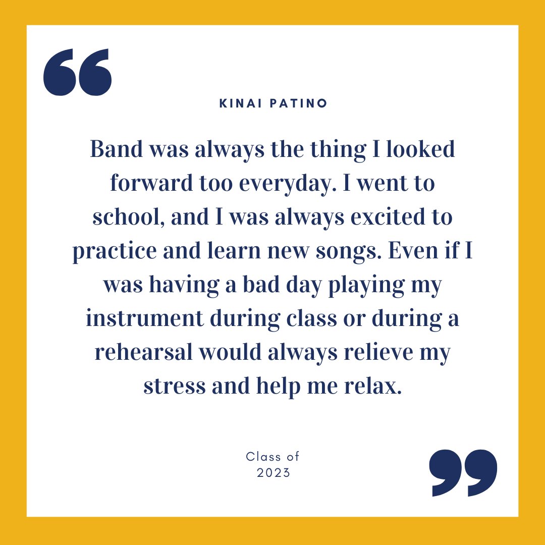 RoundLakeMusic's tweet photo. A few words from our students......

Supporting our fine arts program means more than funding a field trip or buying some sheet music. Our programs have a long lasting impact on who they are as people. 

Become a sponsor today: https://t.co/duraFbOJRa https://t.co/bkmyKZuvJ7