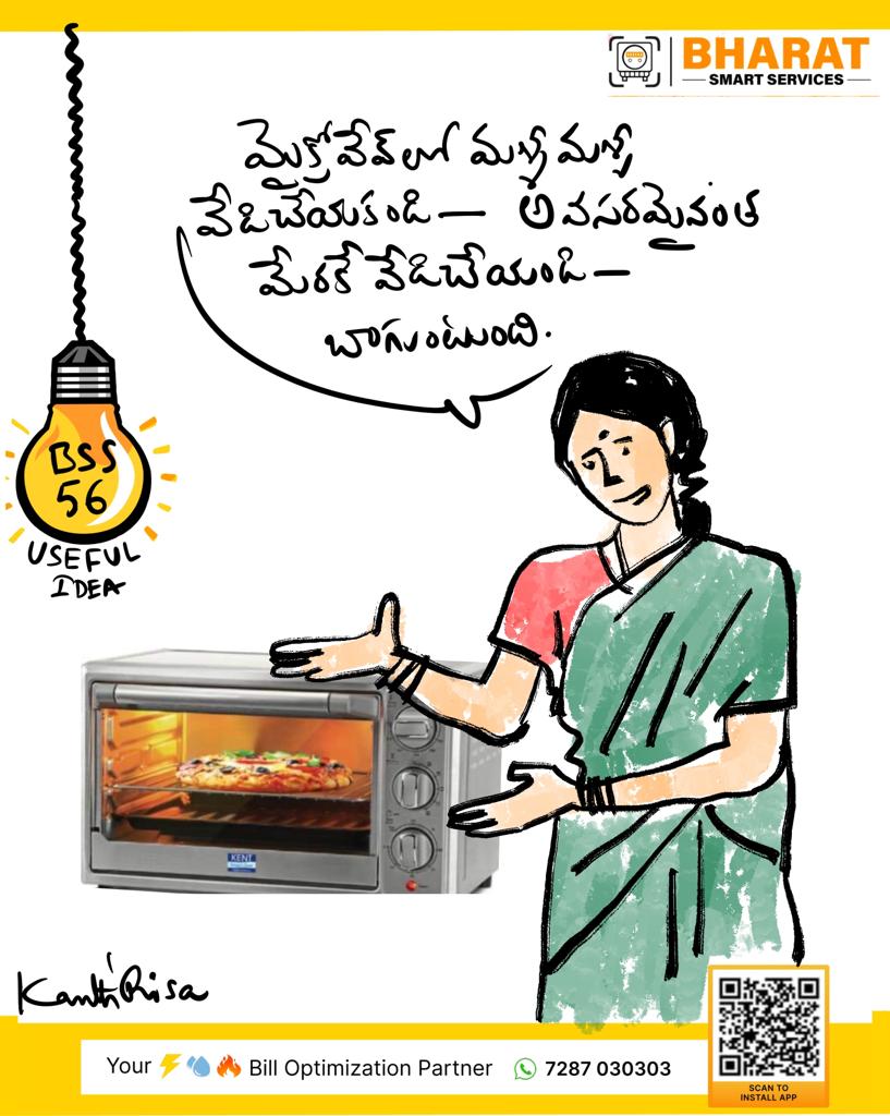 Bharat_smr's tweet image. 🕰️🔥 Save time and taste buds! 🌟 Master the microwave game by heating your meals according to your quantity needs. 💡🍱 Say hello to consistent flavors and bye-bye to rubbery reheats! 🙌😍 

#75tipsforenergyconversation
#bharatsmartservices
#HeatSmart 
#MicrowaveMastery