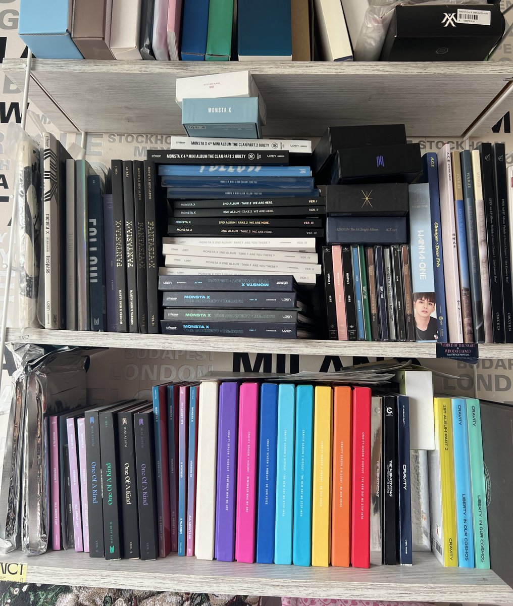 Artık ilgim olmadığı için elimde kalan albümlerin hepsini ucuza satıyorum❗️

monsta x cravity x1 wanna one a.c.e epex gibi birçok farklı grup olduğu için aradığınız veya istediğiniz bir şey varsa dmden sorun lütfen>< photocard fankit photobook benzeri ıvız zıvırlar da var

rt 🥺