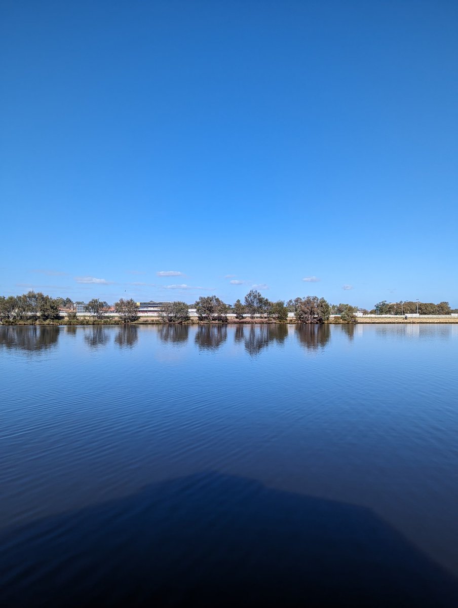 From last Saturday. The Swan River from Bayswater.